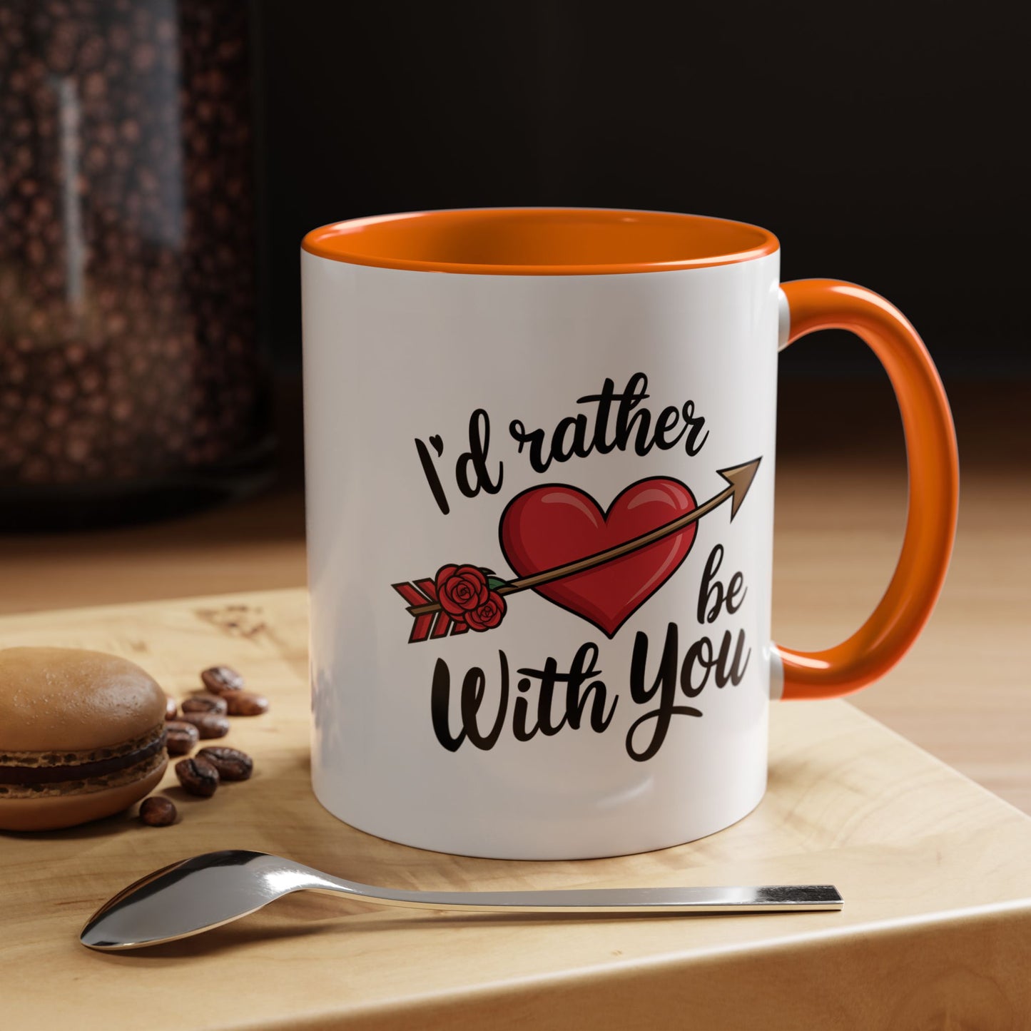 Valentine's Day Mug - I'd Rather Be With You