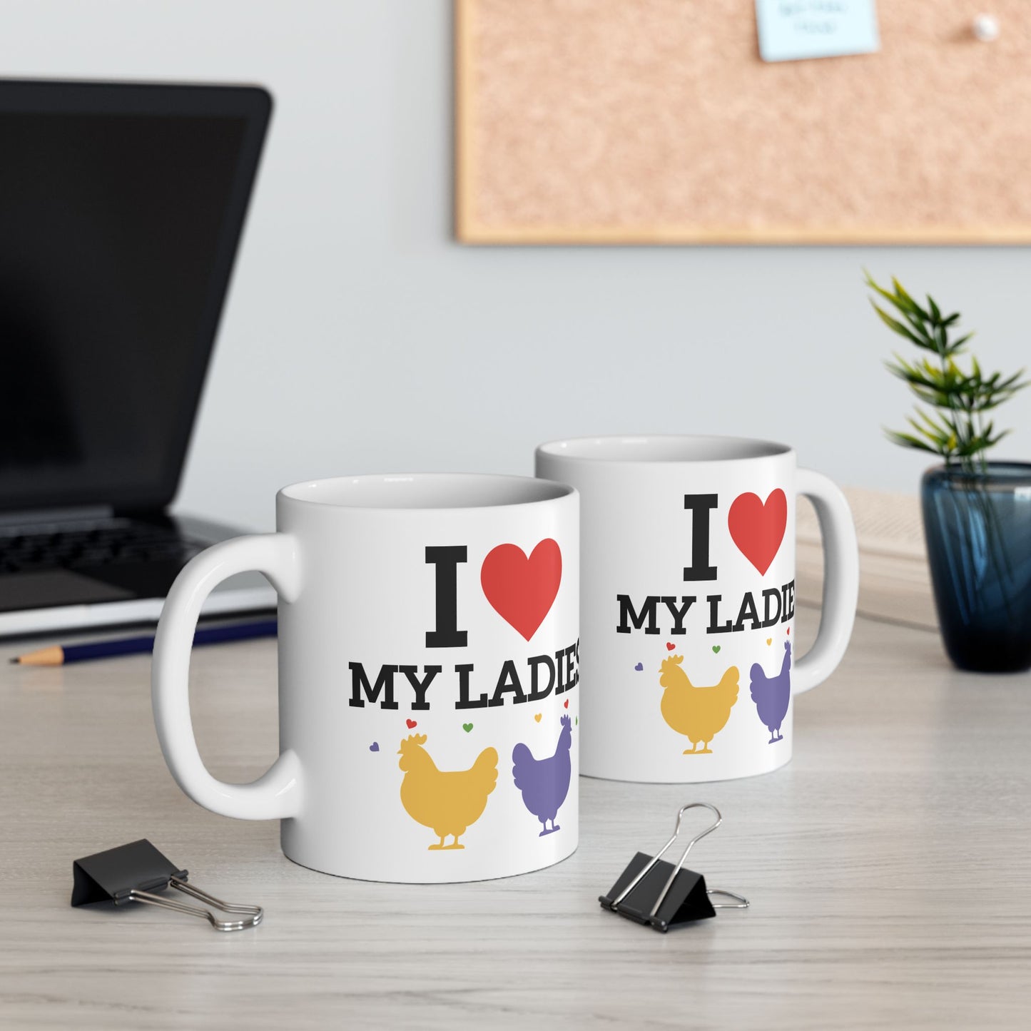 Adult Mug - I Love My Ladies