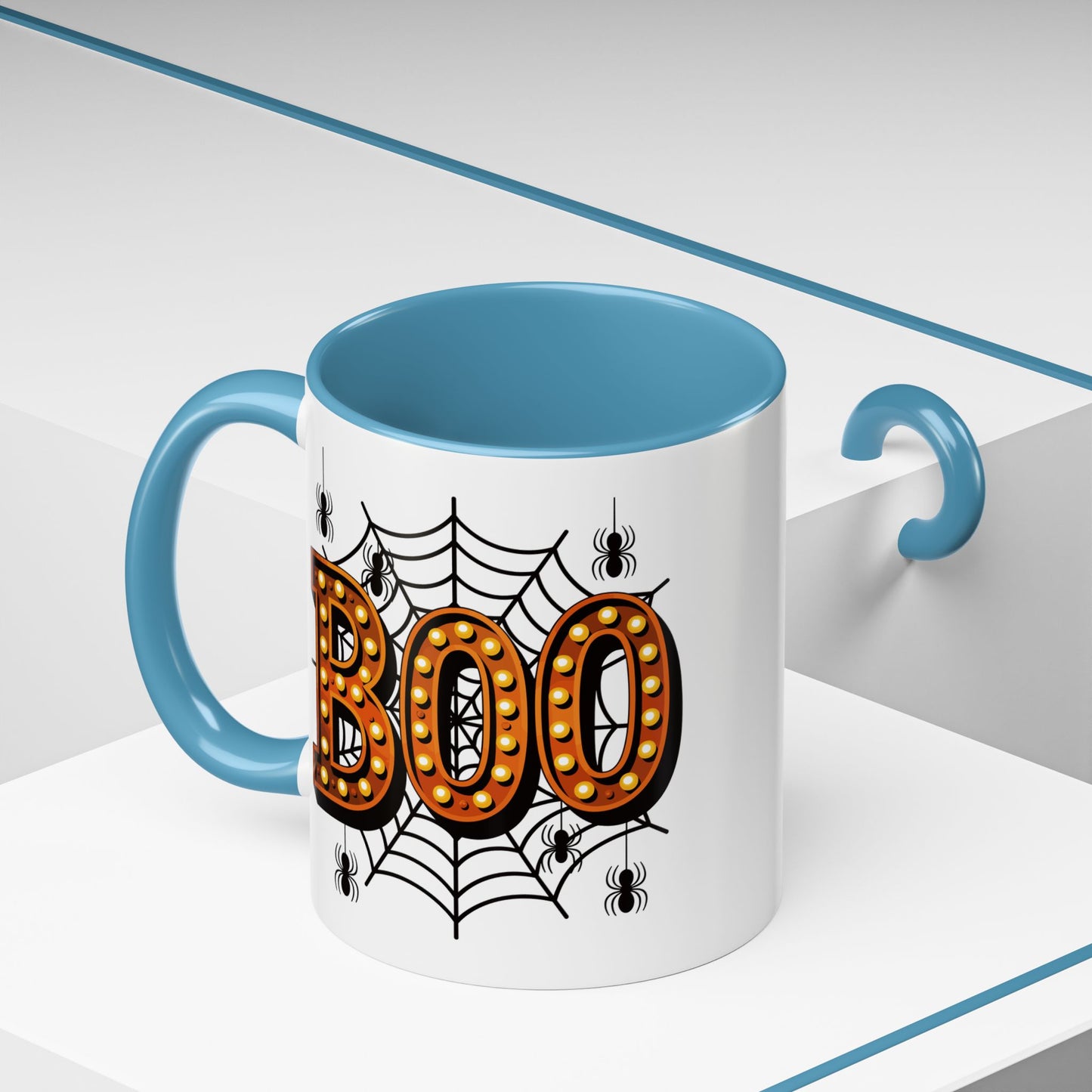 Halloween Mug - Boo Spider Web