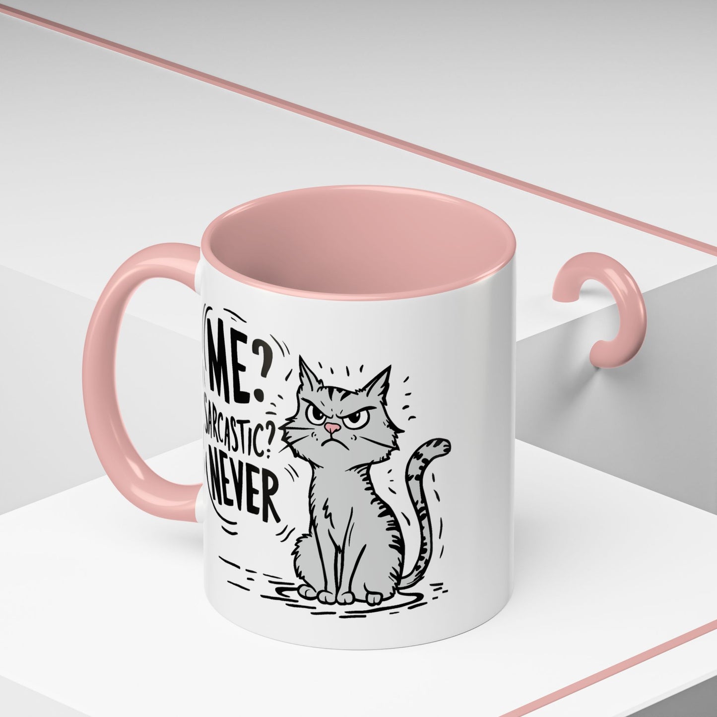 Animal Mug - Me? Sarcastic? Never