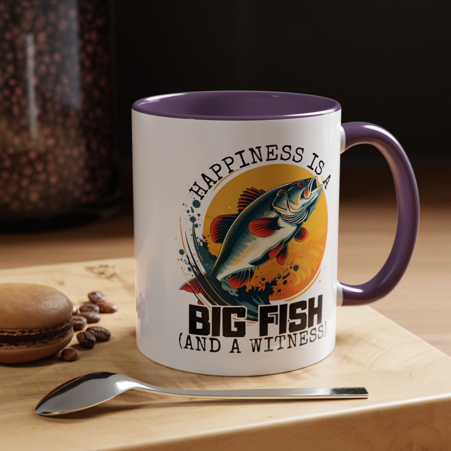 Adventure Mug - Happiness Is A Big Fish
