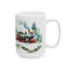 Christmas Mug - Snowy Landscape Train Wrap 9