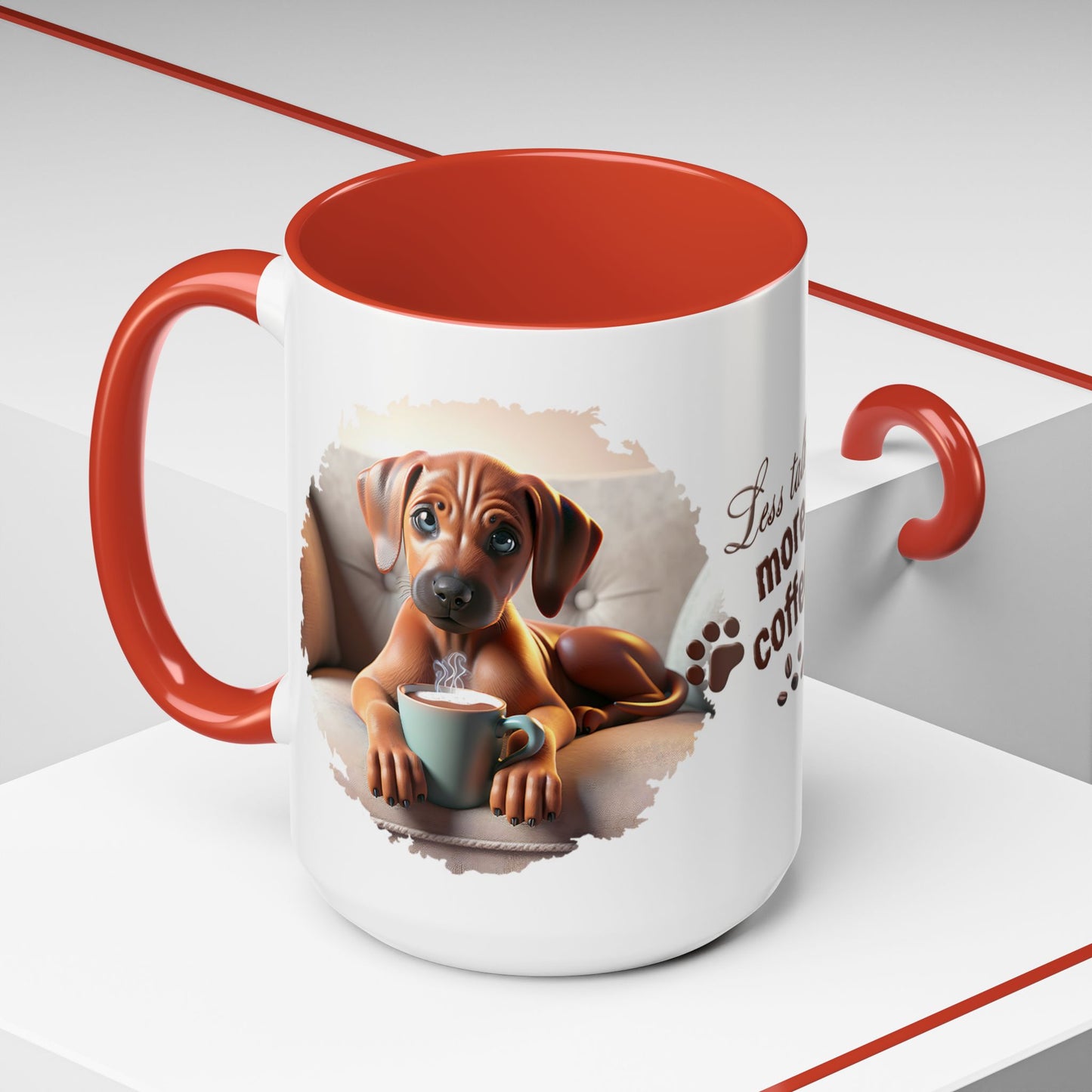 Animal Mug - Dog Coffee Wrap 1