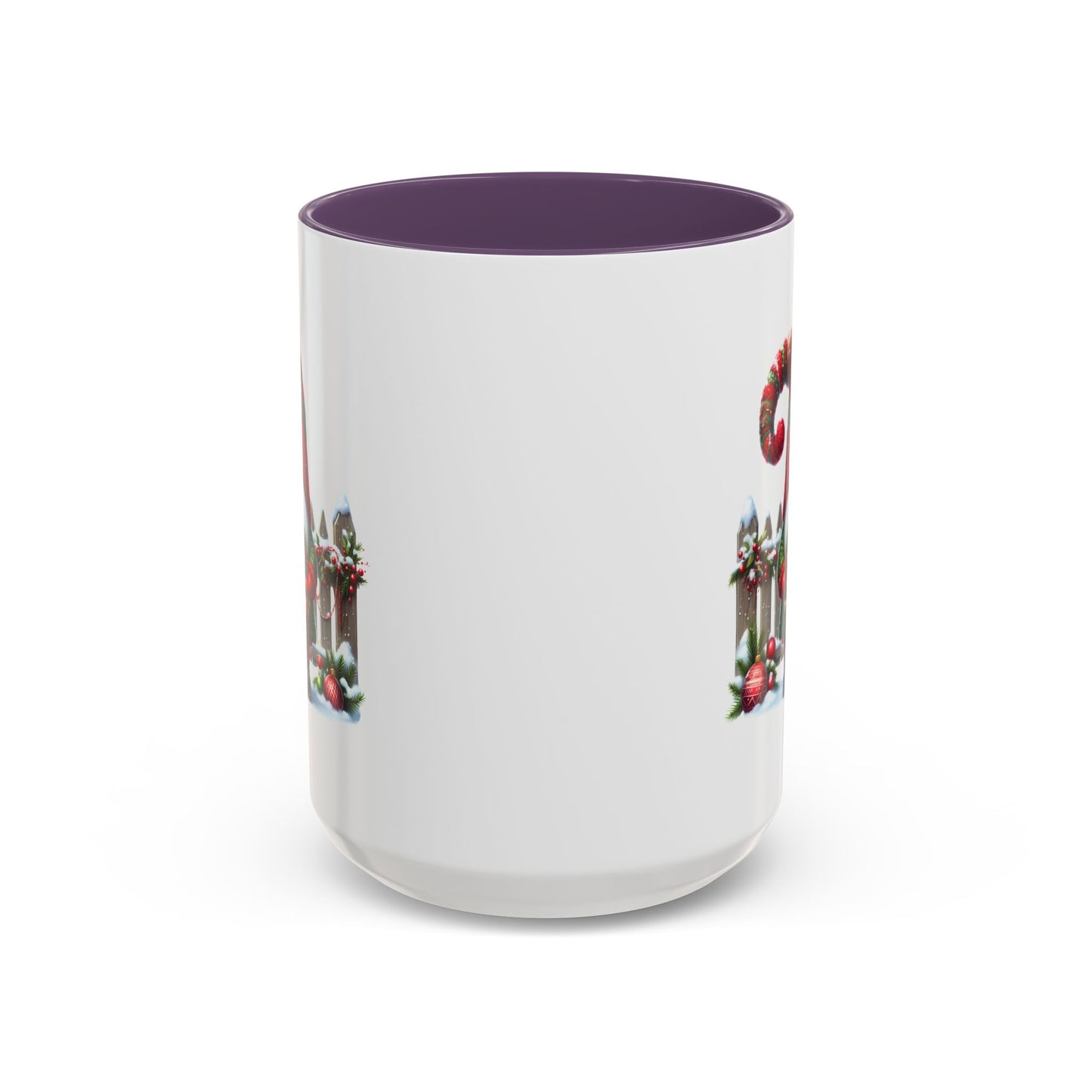 Christmas Mug - Gnome with Christmas Wreath