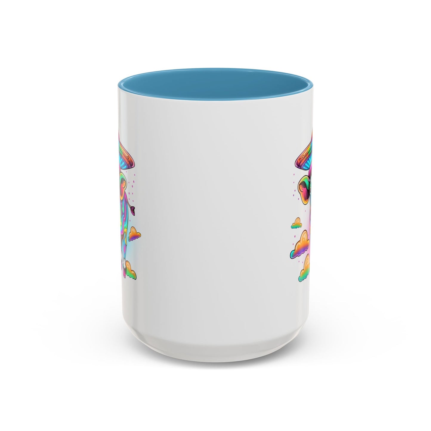 Alien Mug - Multicoloured Cow