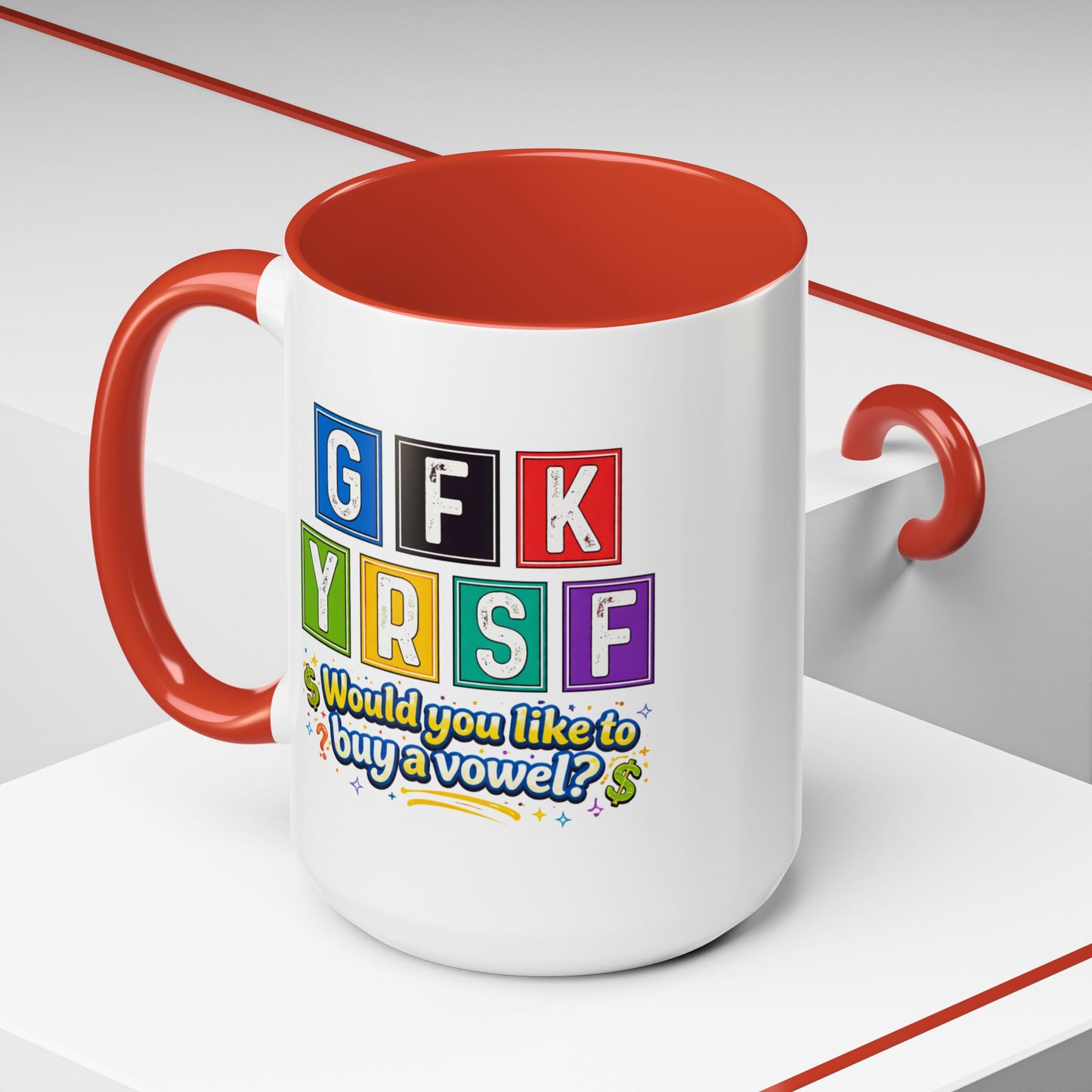 Humor Mug - Buy A Vowel