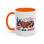4th of July Mug - Peace Love America