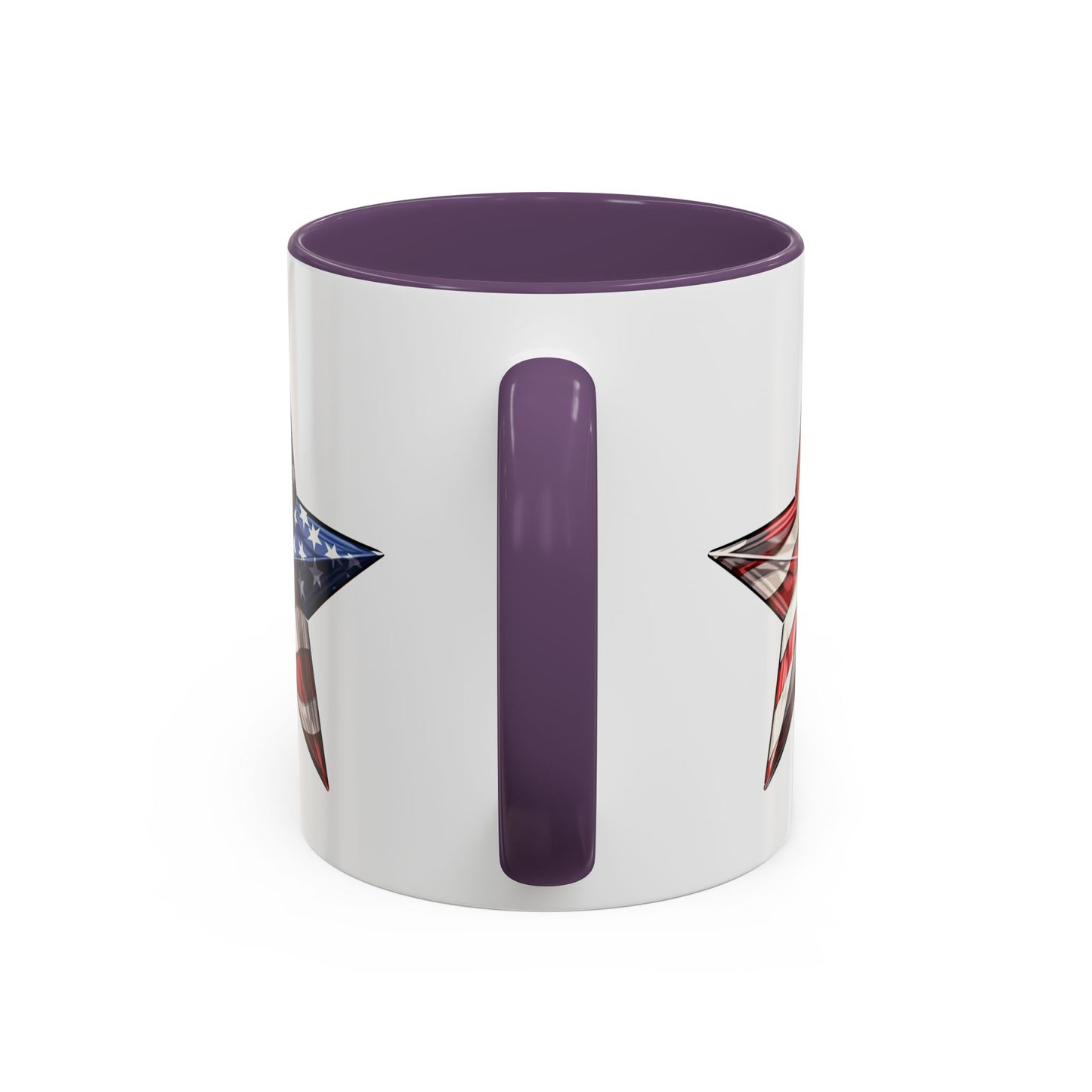 4th of July Mug - American Flag Star 3