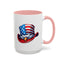 4th of July Mug - Bald Eagle American Hat