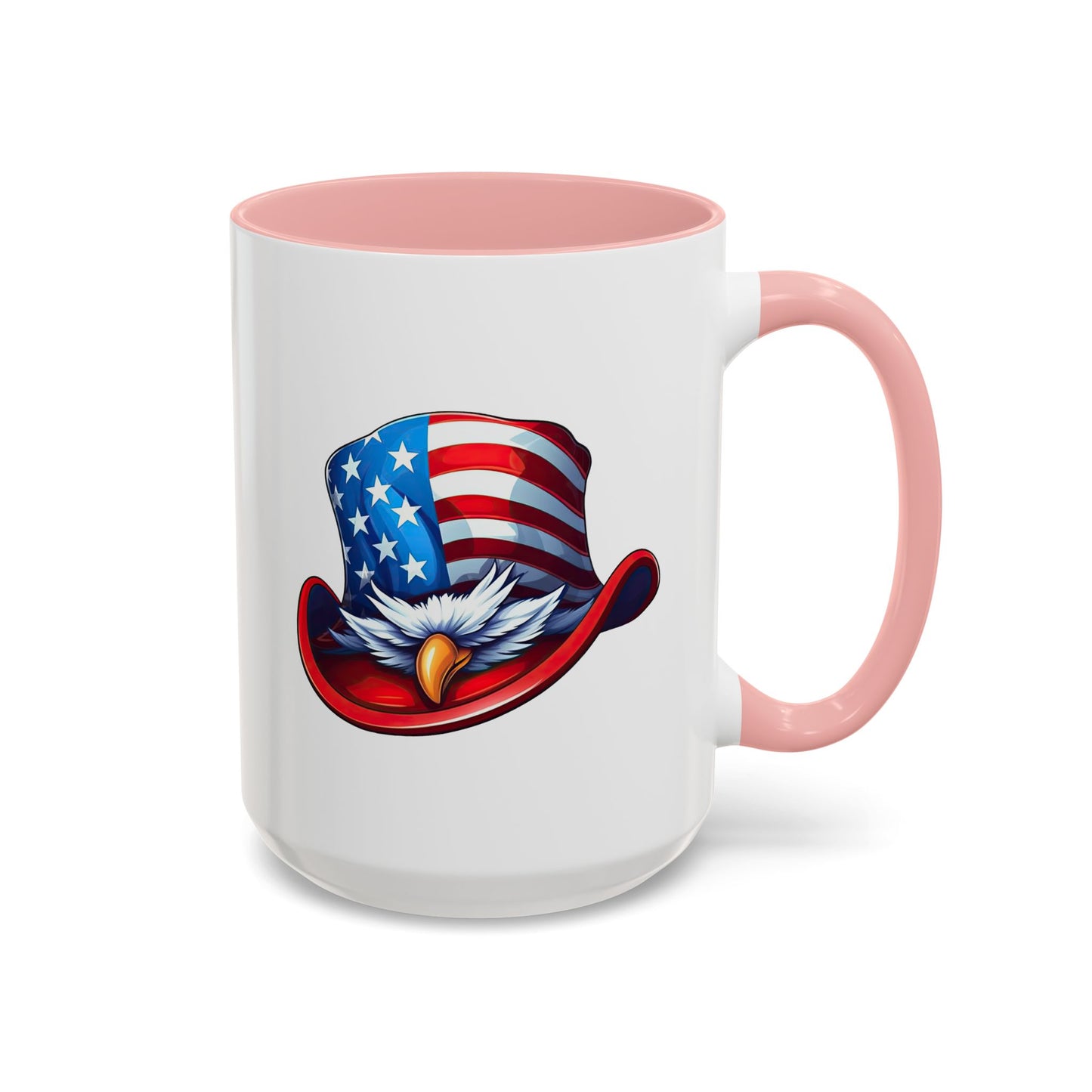4th of July Mug - Bald Eagle American Hat