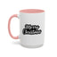 Christmas Mug - Merry Christmas White Black & Grey Text