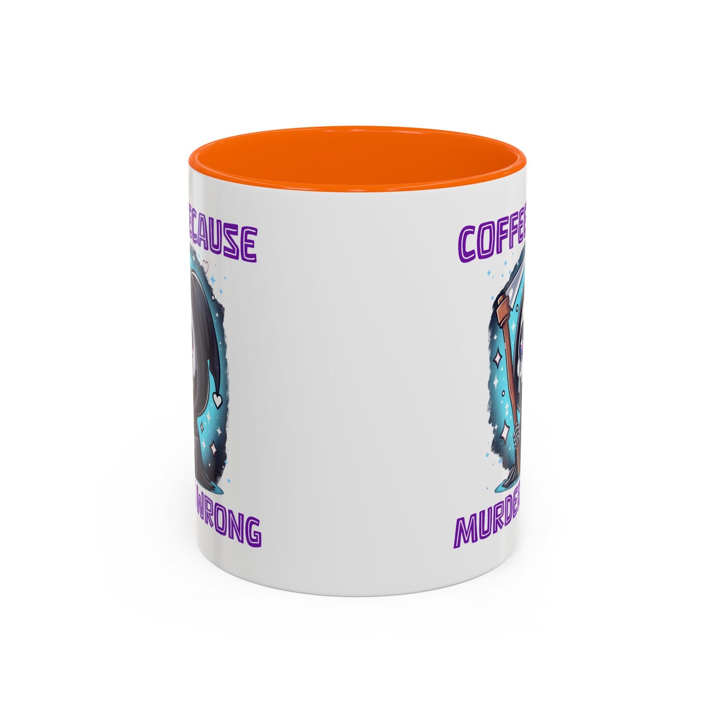 Humor Mug - Coffee Because Murder is Wrong