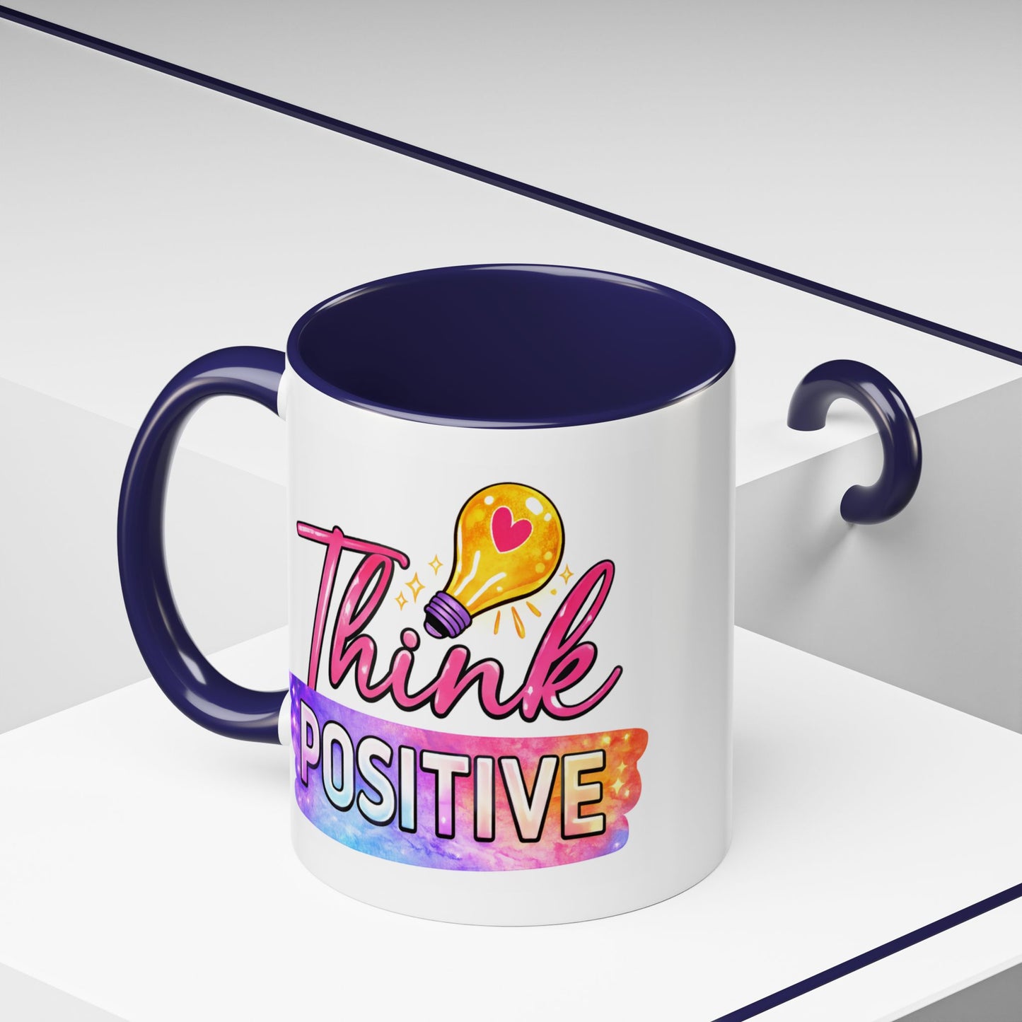 Wellness Mug - Think Positive Lightbulb