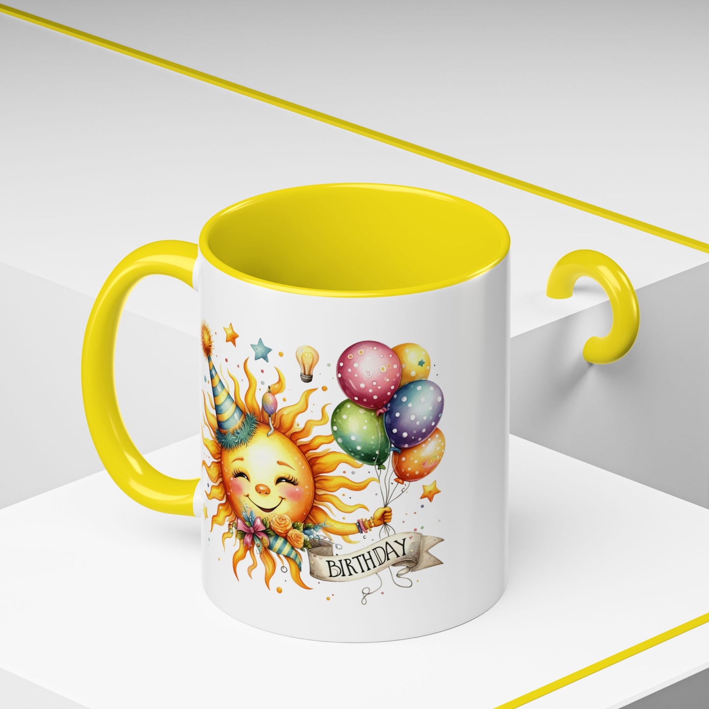 Birthday Mug - Happy Birthday Sun