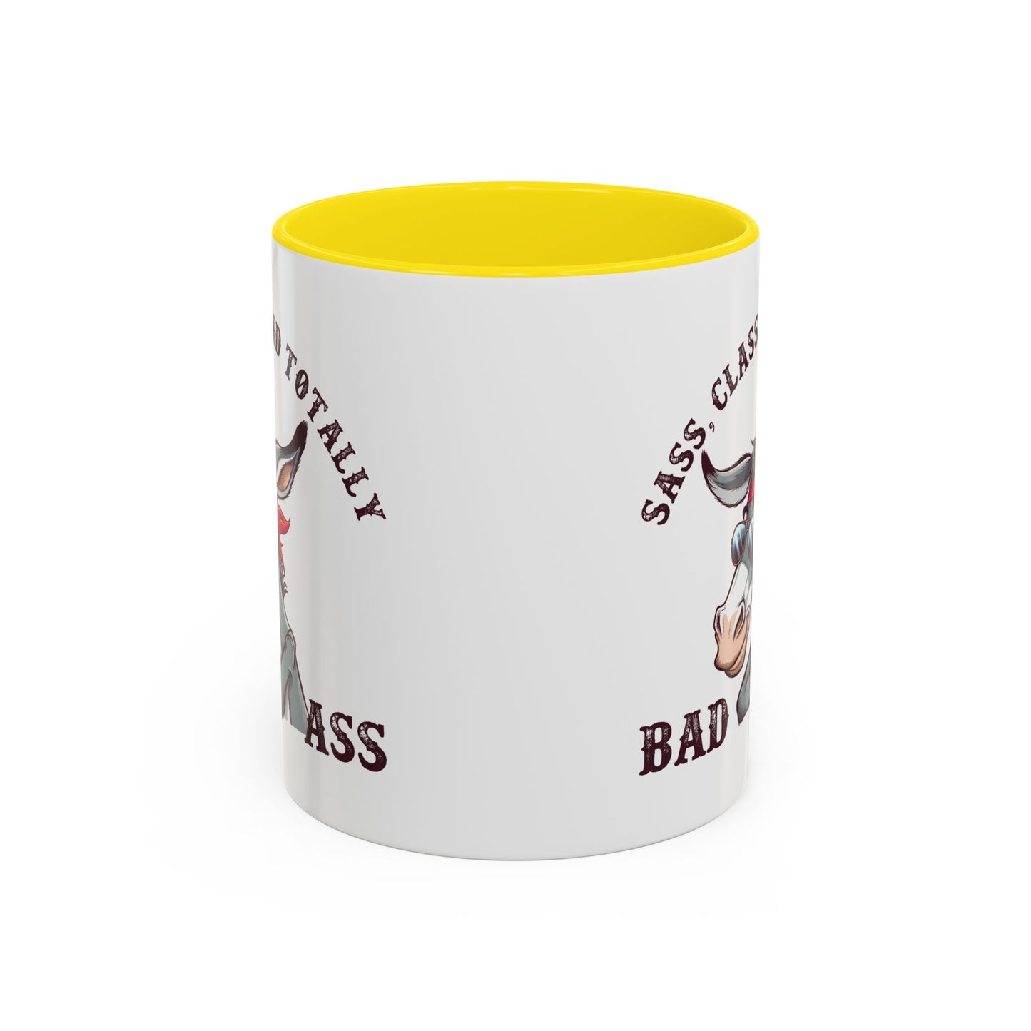 Humor Mug - Sass, Class, And Totally Bad Ass Male