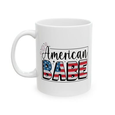 4th of July Mug - American Babe