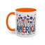 4th of July Mug - Floral America Patriotic