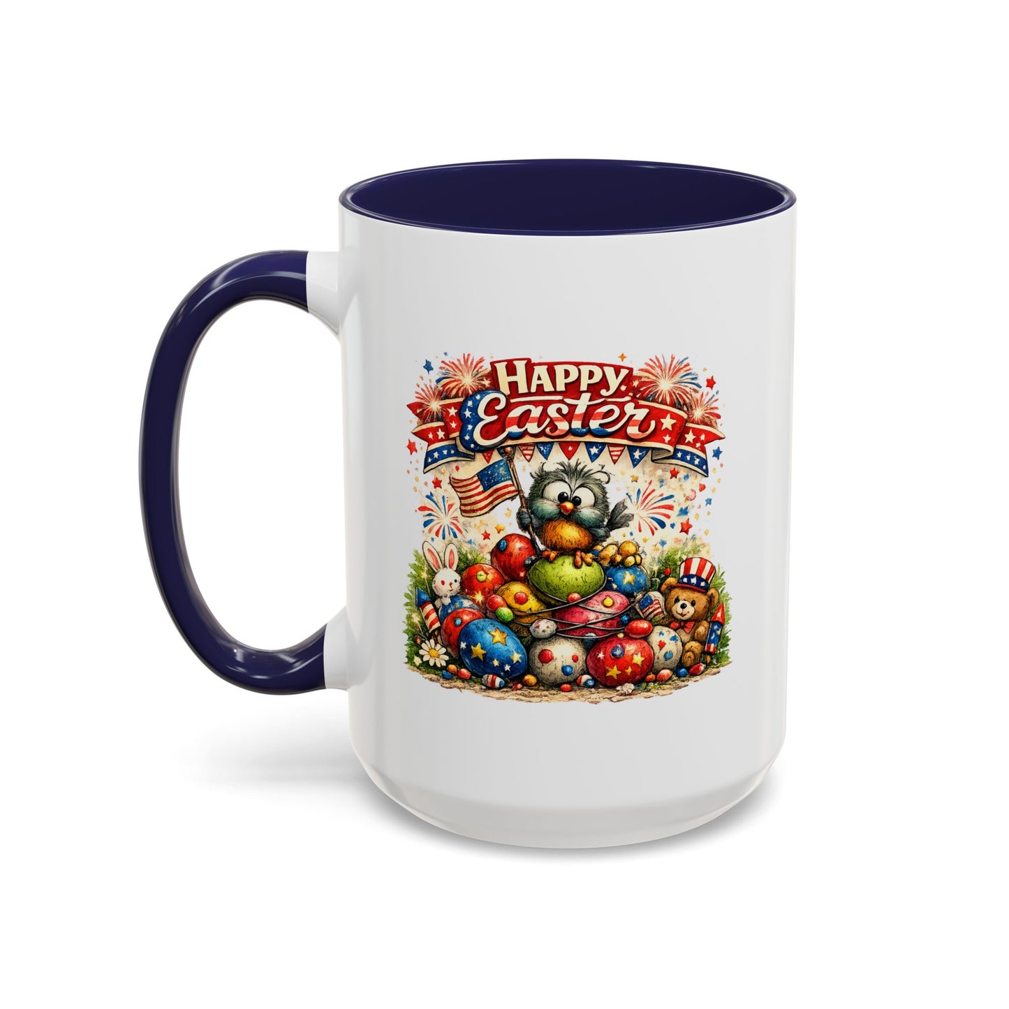 Easter Mug - Patriotic Happy Easter