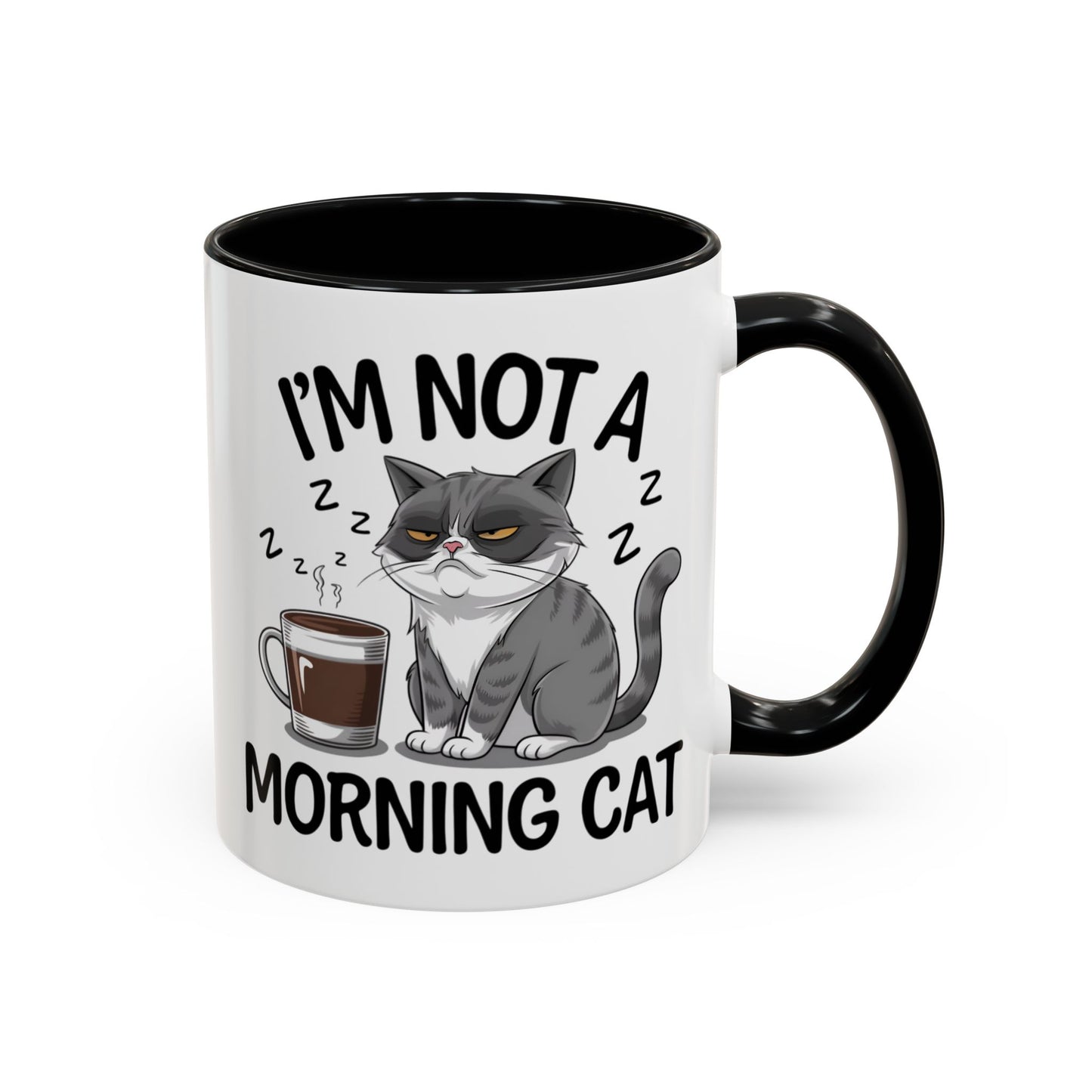 Animal Mug - I'm Not a Morning Cat