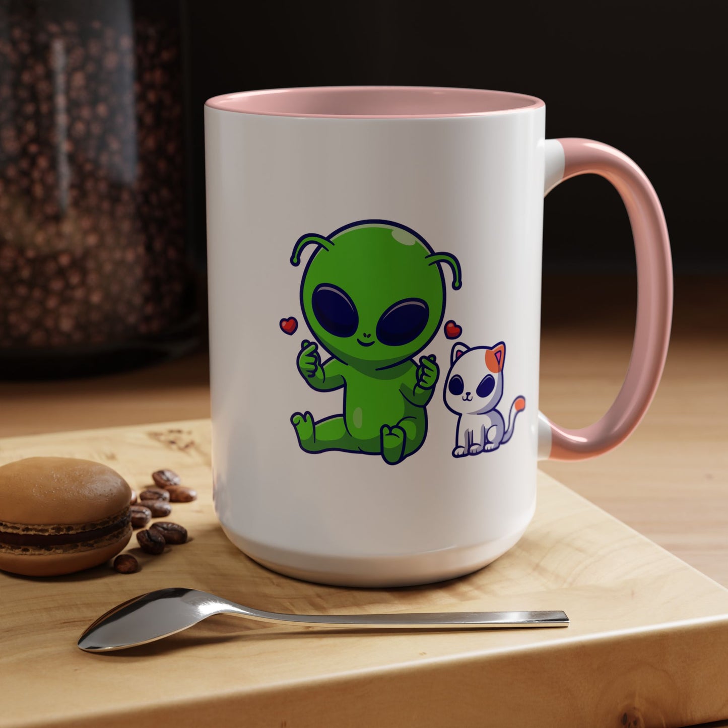 Alien Mug - Cute Alien Cat