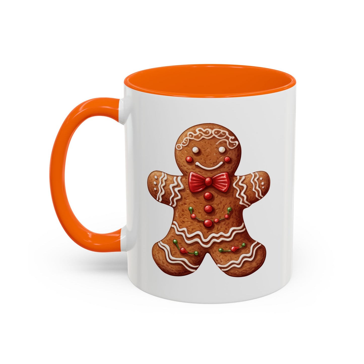 Christmas Mug - Decorative Gingerbread Man