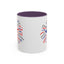 4th of July Mug - Star Flag Fireworks