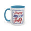 4th of July Mug - Happy Fourth of July Frames