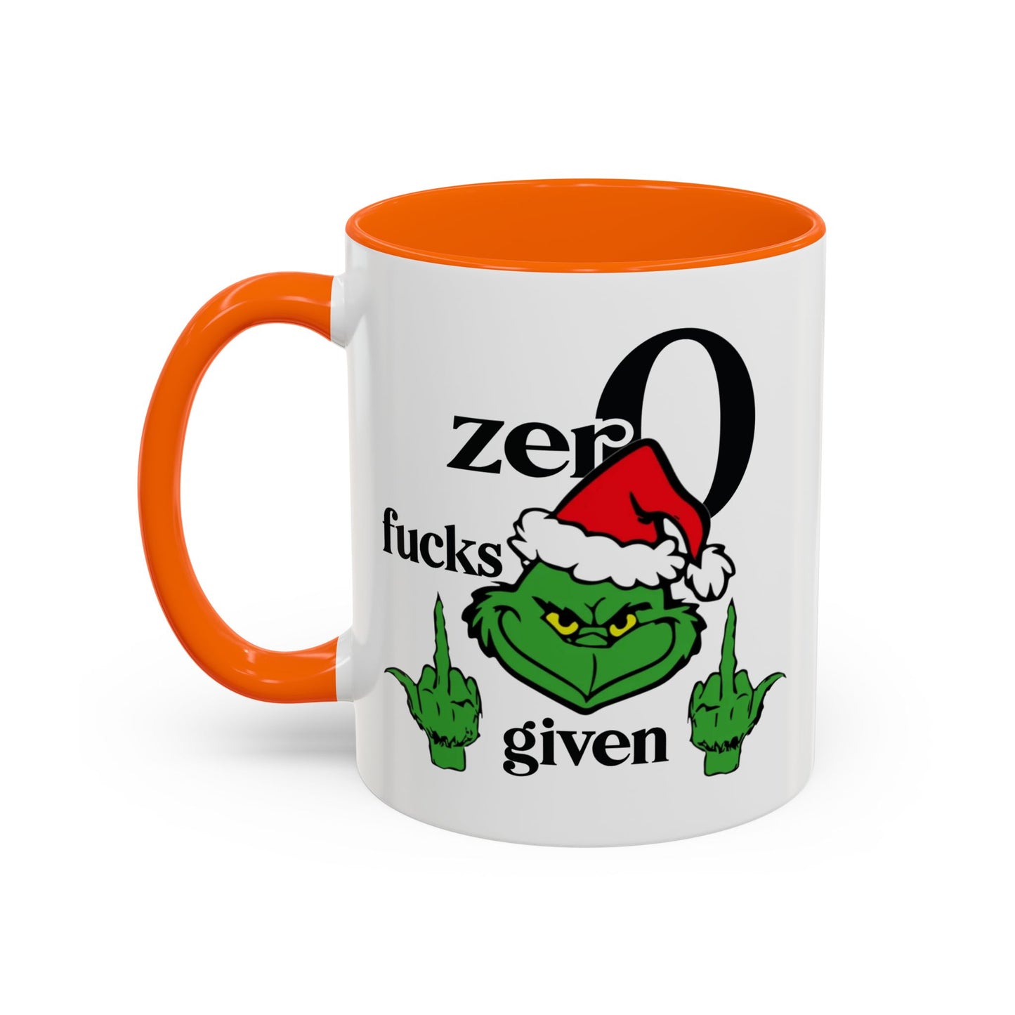 Adult Mug - Zero Fucks Given Grinch