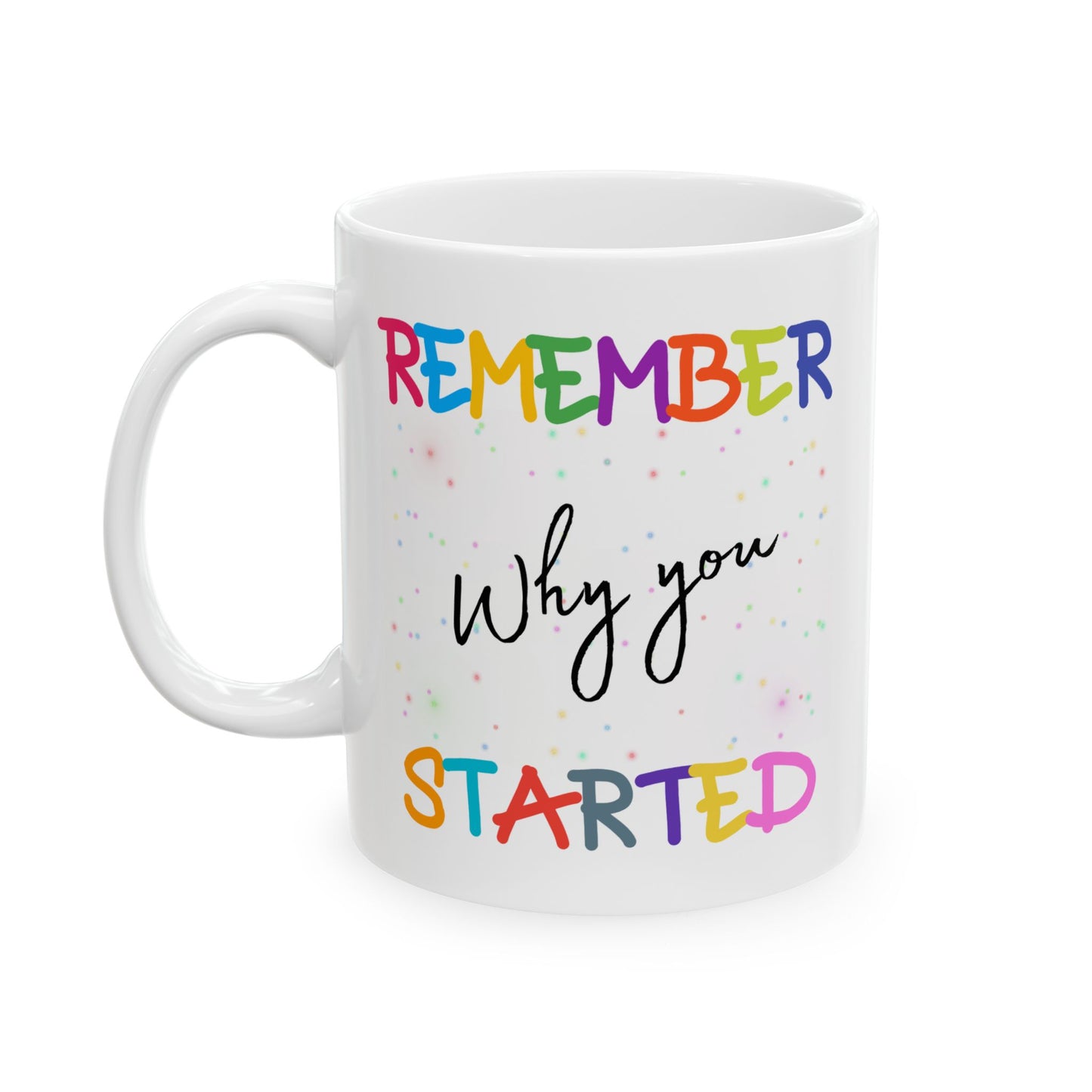 Motivation Mug - Remember Why You Started