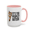 Animal Mug - It's Too Peopley Outside