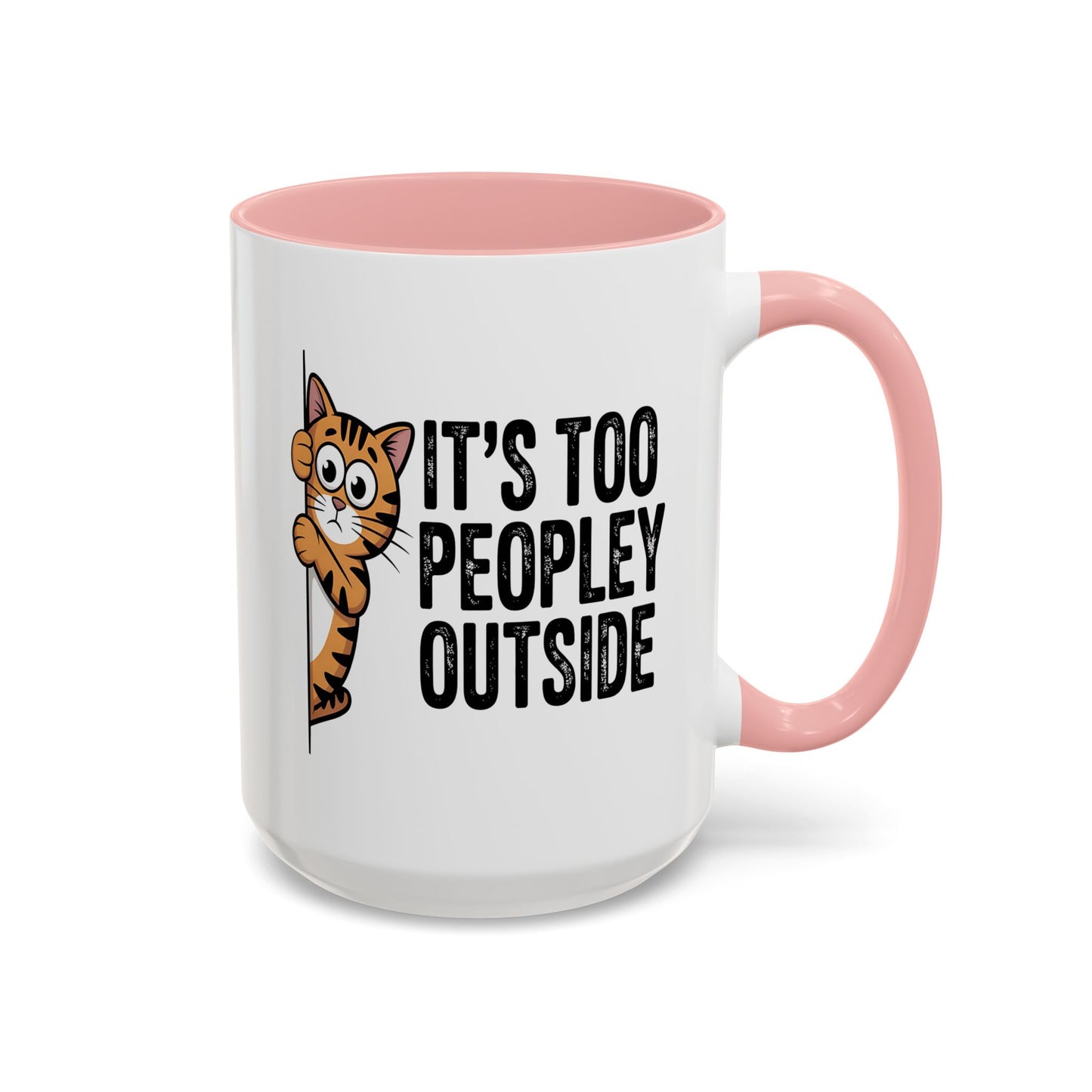 Animal Mug - It's Too Peopley Outside
