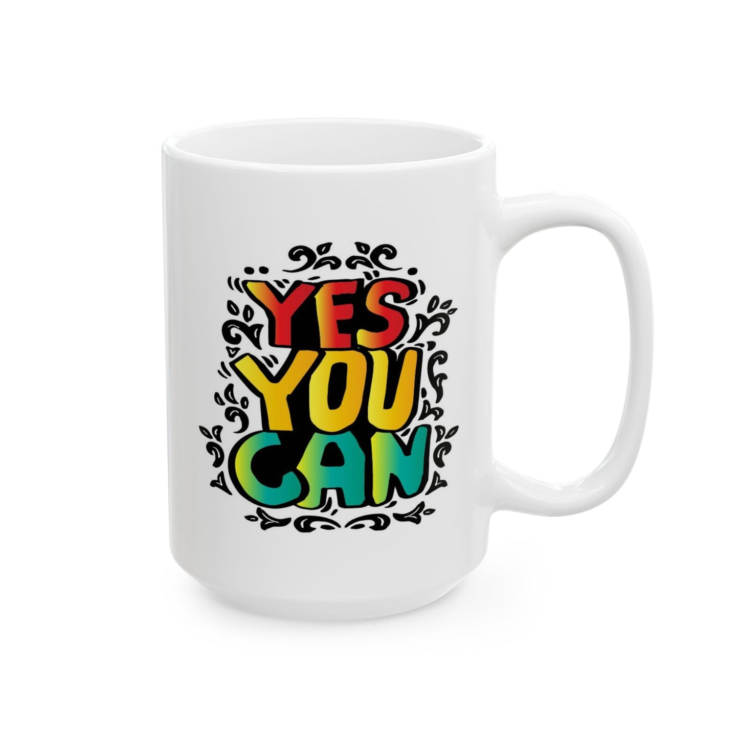 Motivation Mug - Yes You Can Regge
