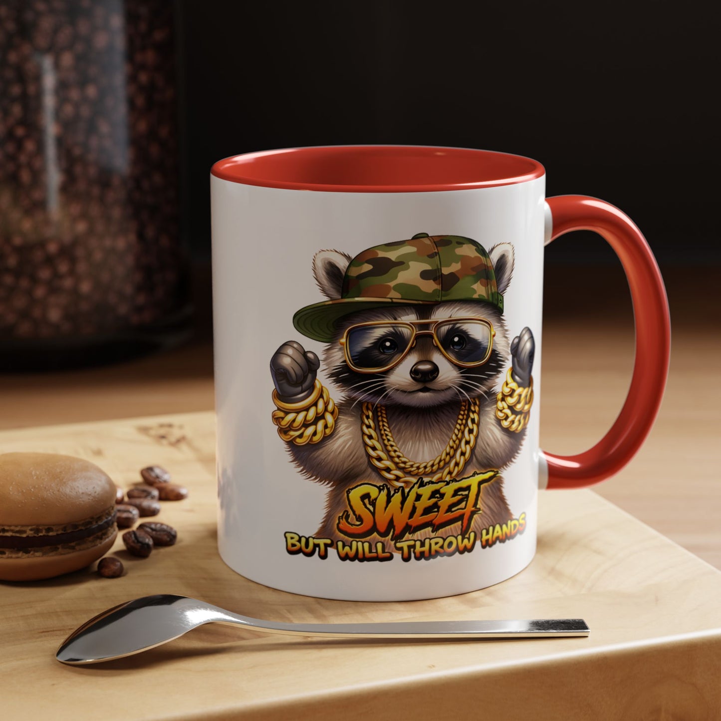 Humor Mug - Sweet But Will Throw Hands