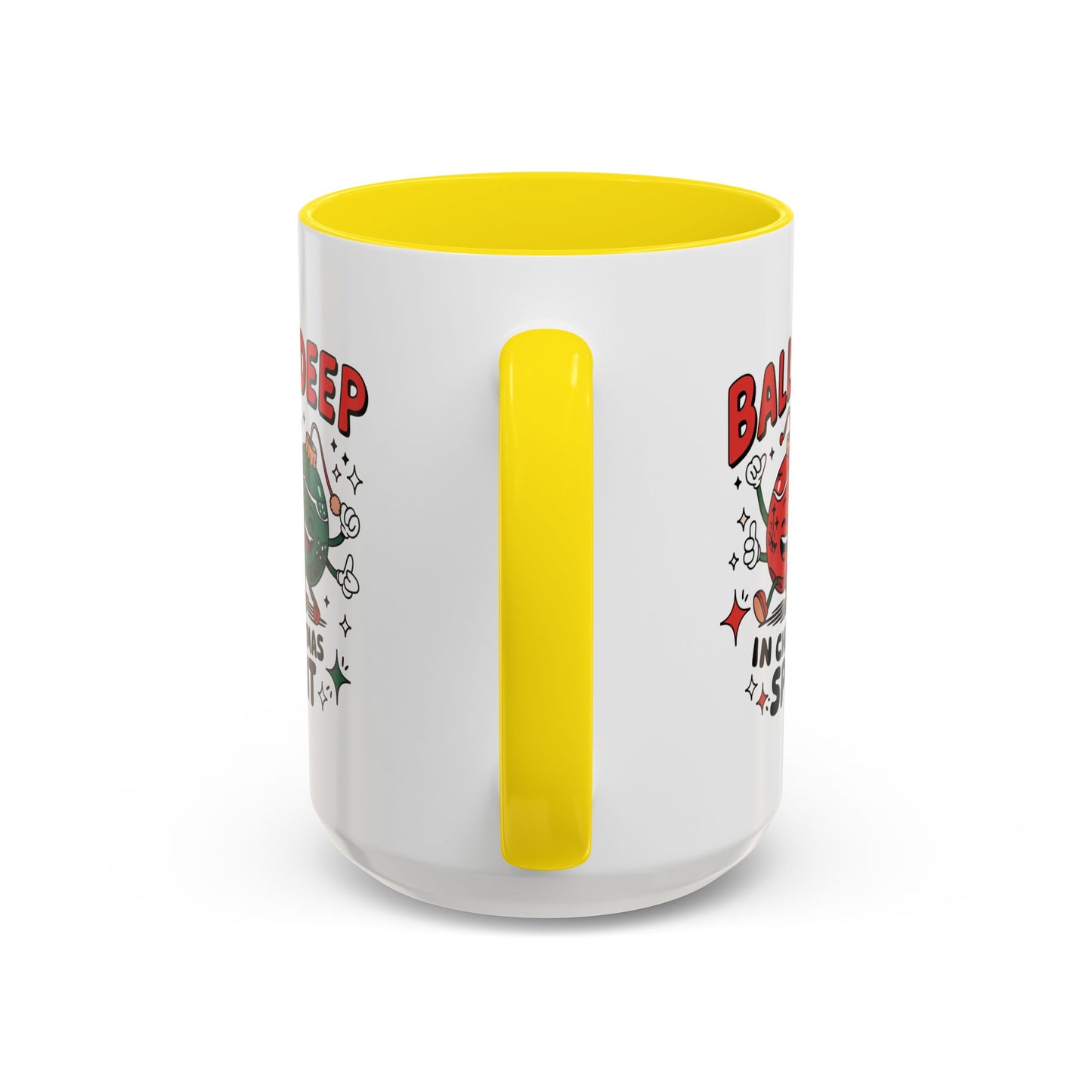 Adult Mug - Balls Deep in Christmas Spirit