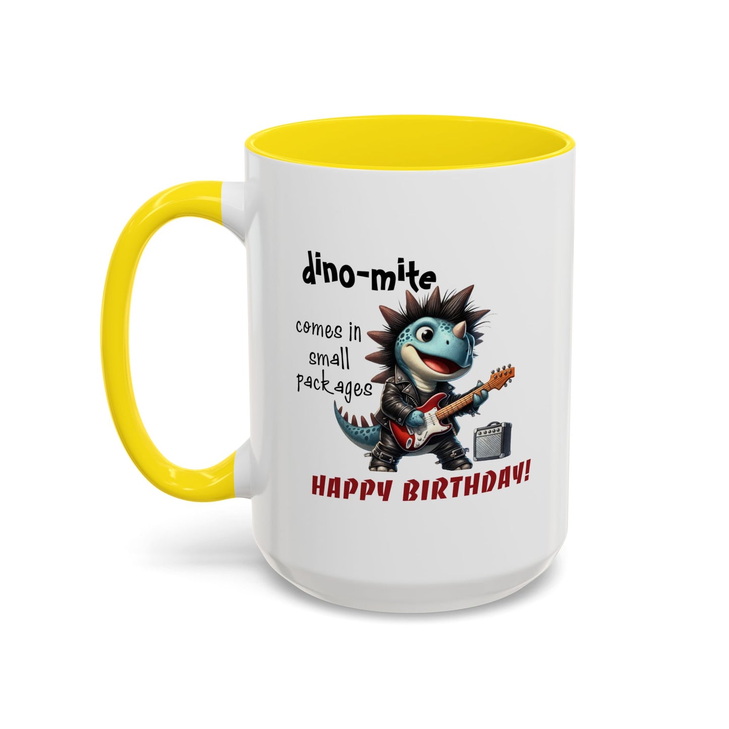 Birthday Mug - Dino-mite (Boy)
