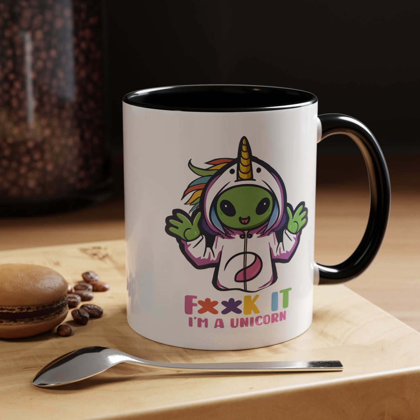 Alien Mug - F**K It I'm A Unicorn