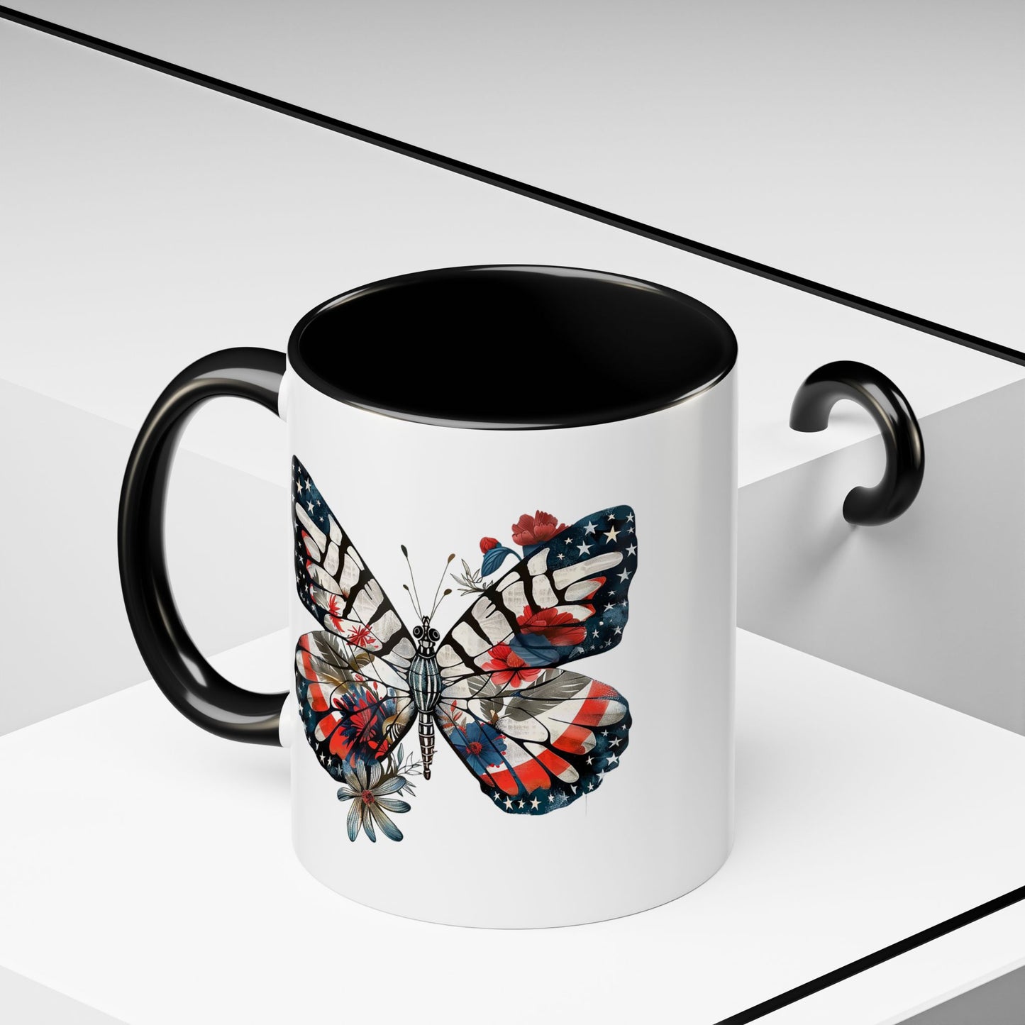 4th of July - Butterfly Flag 3