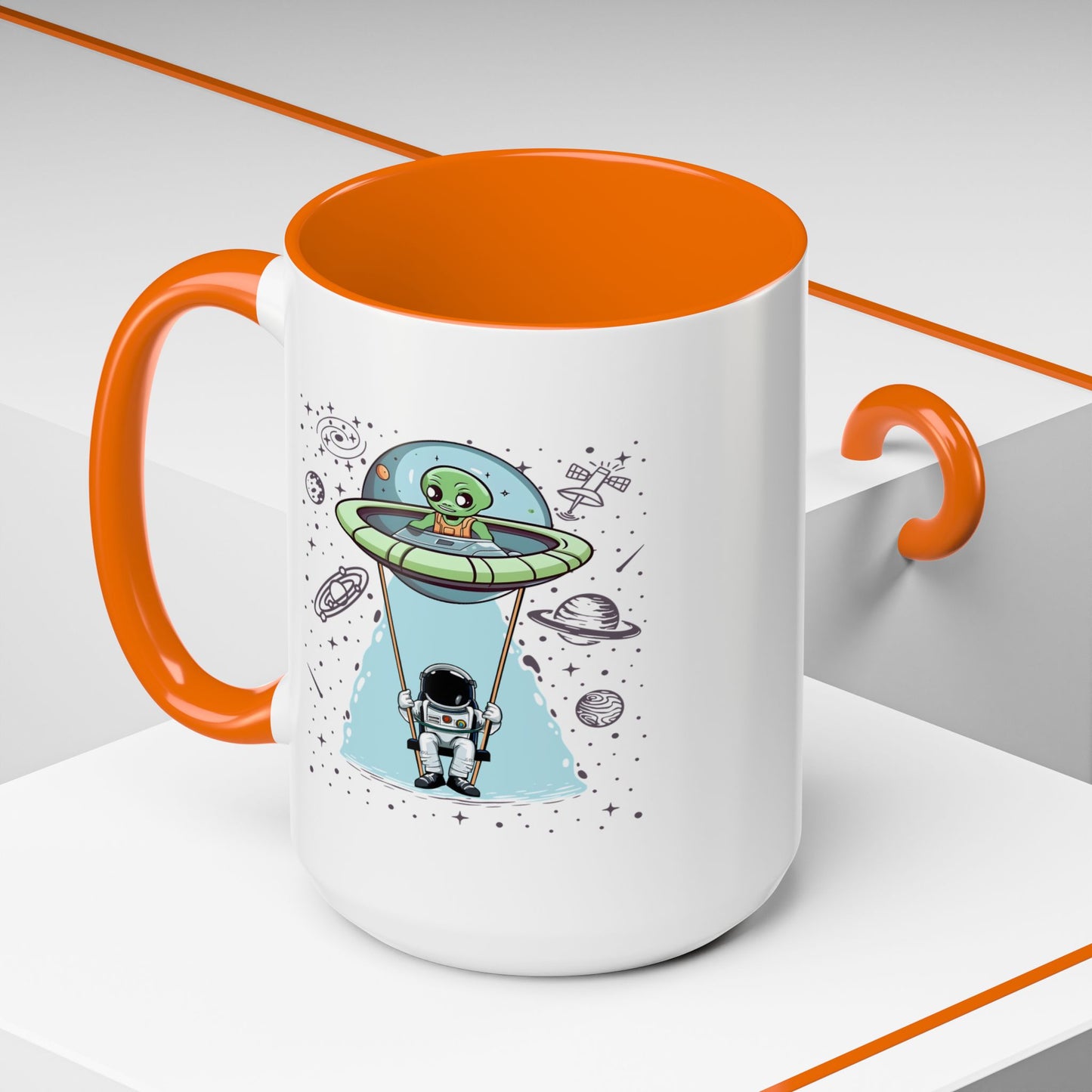 Alien Mug - Alien And Astronaut