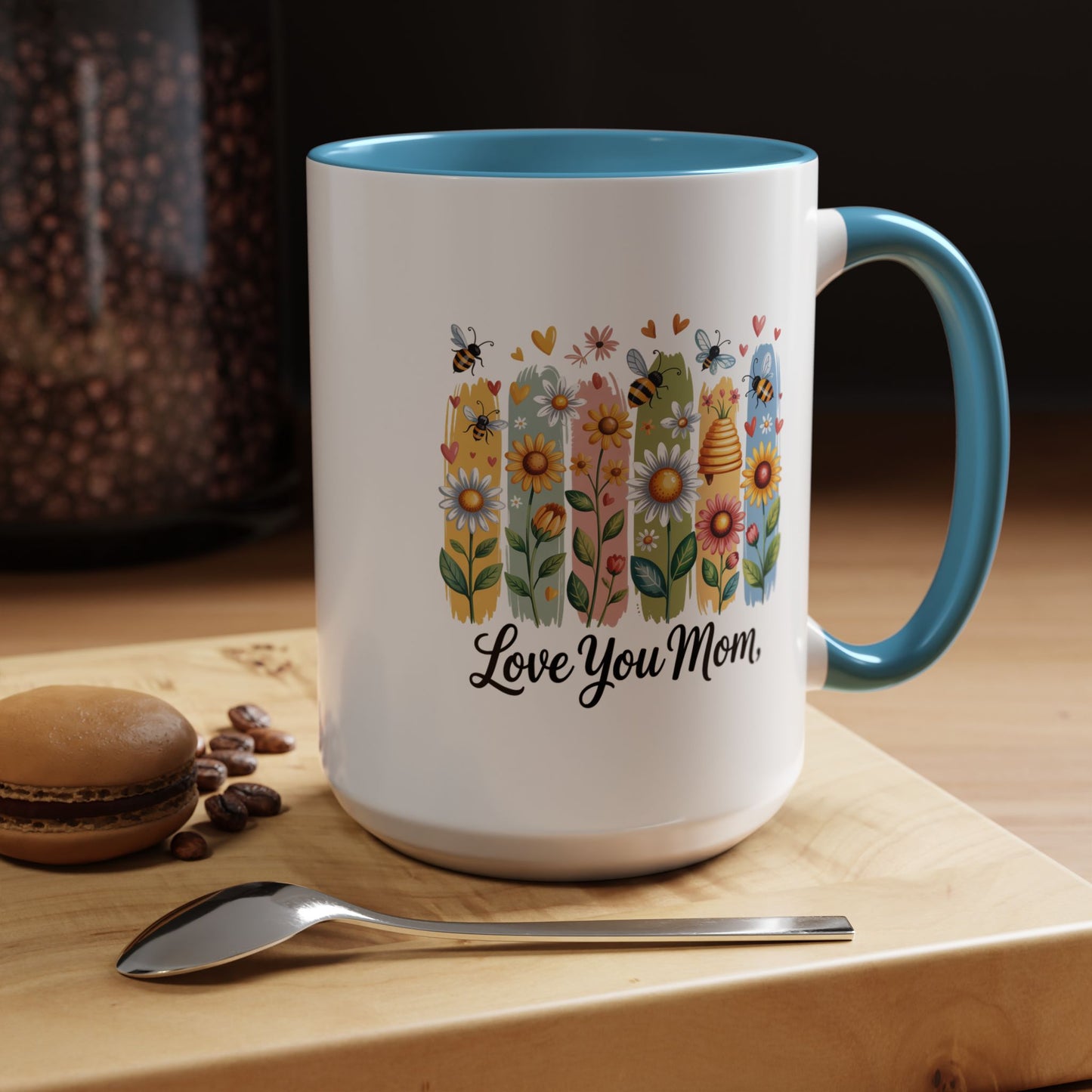 Mother's Day Mug - Love You Mom Beehive