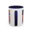 Religious Mug - One Nation Flag Cross