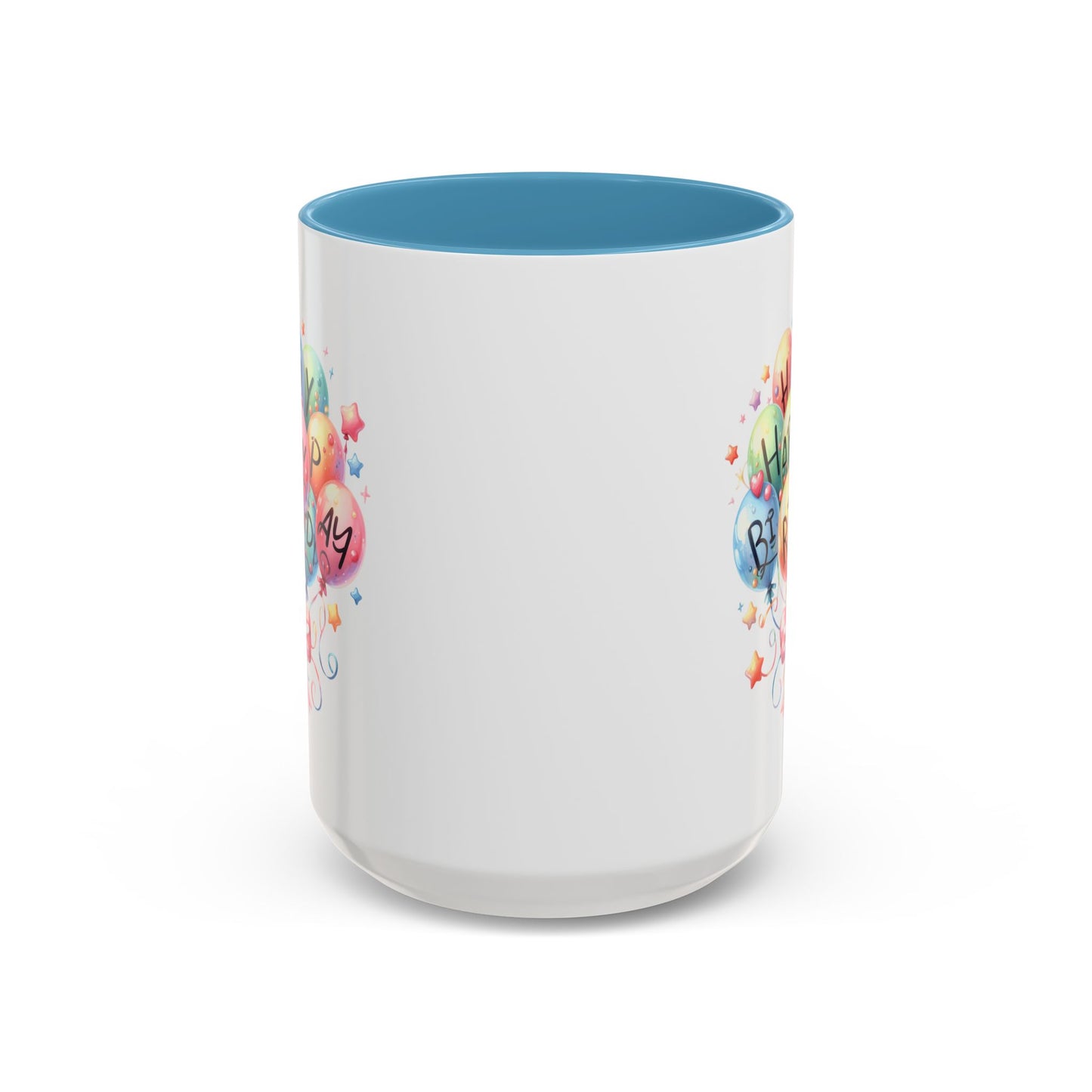 Birthday Mug - Happy Birthday Balloons