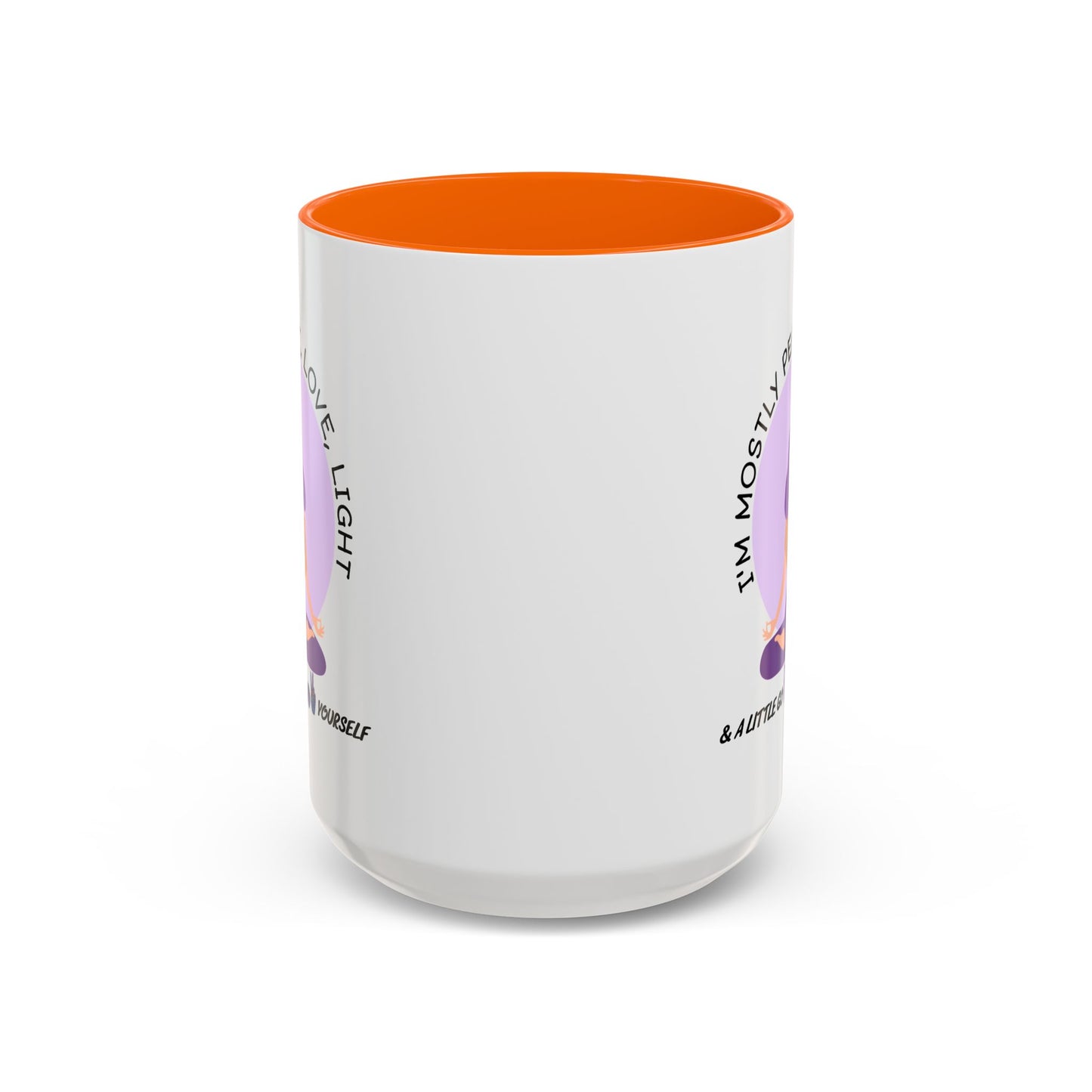 Adult Mug - I'm Mostly Peace, Love, Light