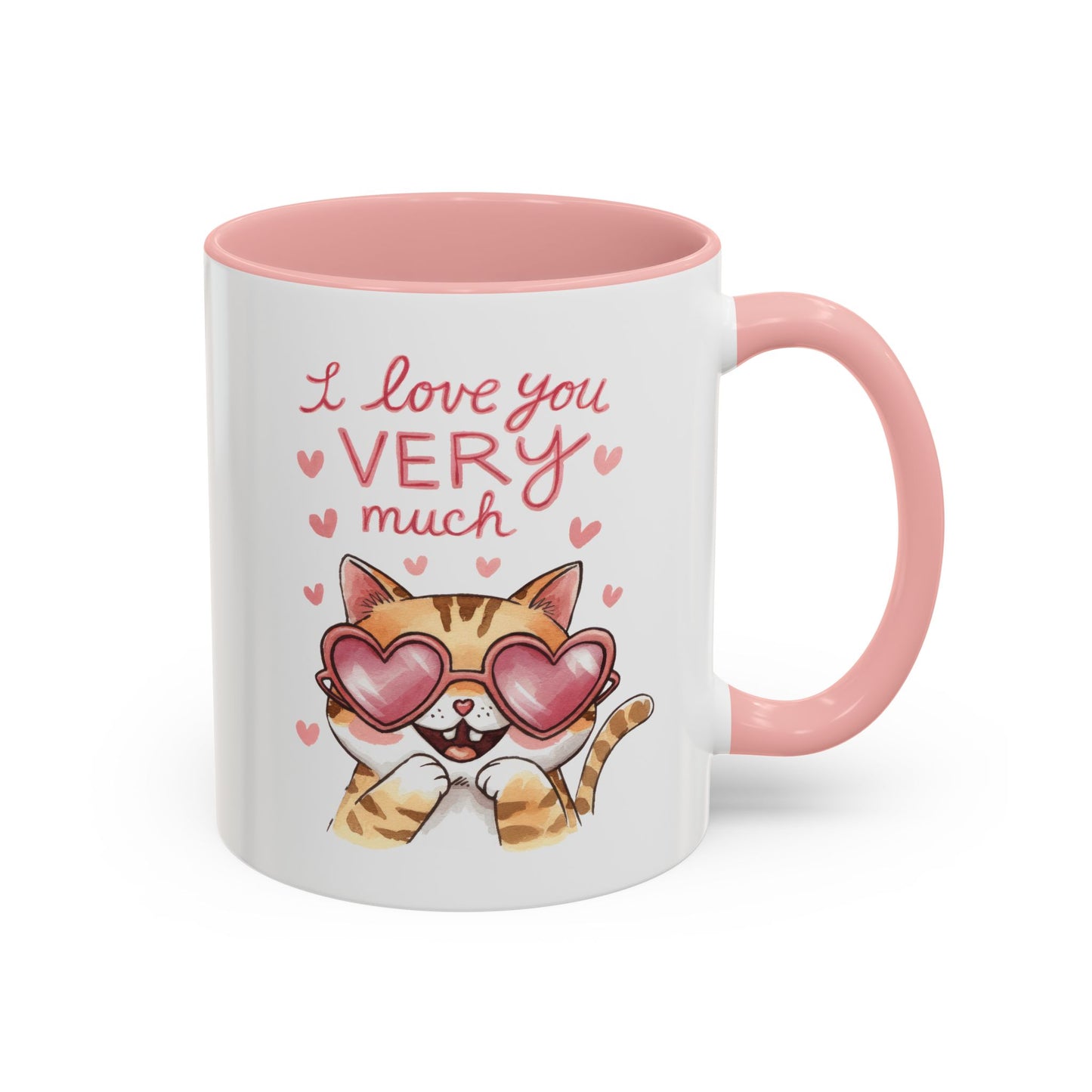 Valentine's Day Mug - I Love You Cat