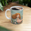 Artistic Mug - Felted Mermaid