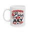 Birthday Mug - Legends July