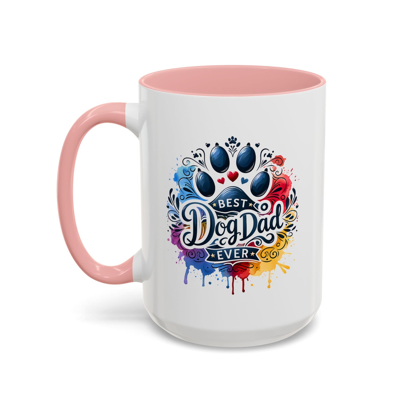 Animal Mug - Best Dog Dad Ever Paw