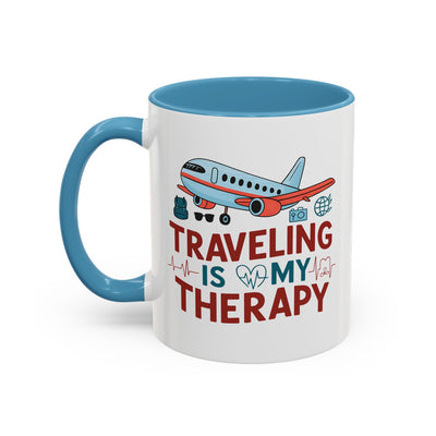 Adventure Mug - Traveling Is My Therapy
