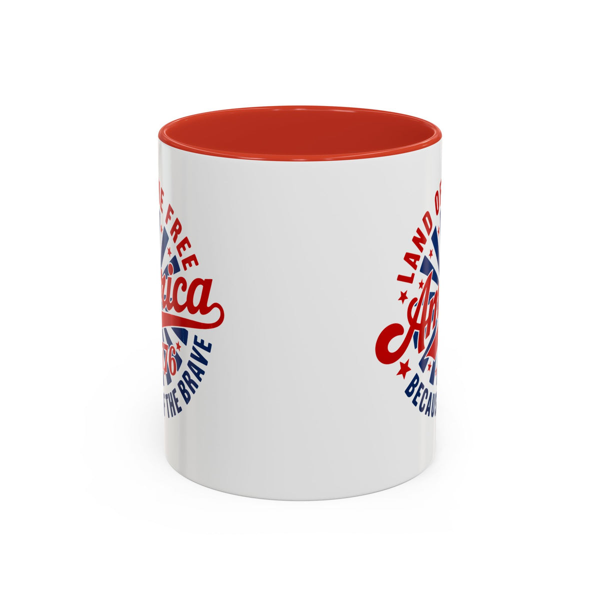 4th of July Mug - America 1776 Land of the Free