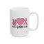 Support Mug - Peace Love Cure
