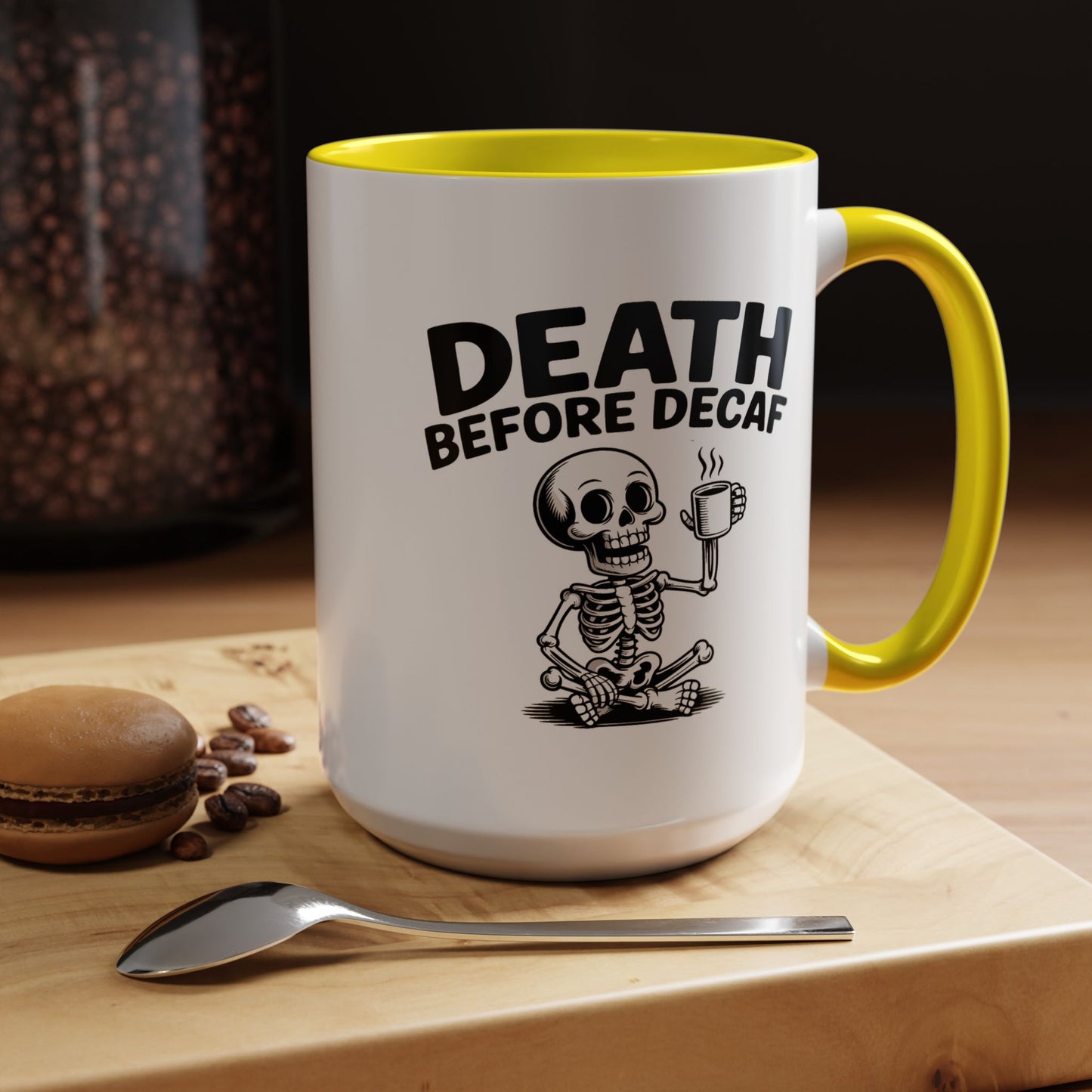Humor Mug - Death Before Decaf